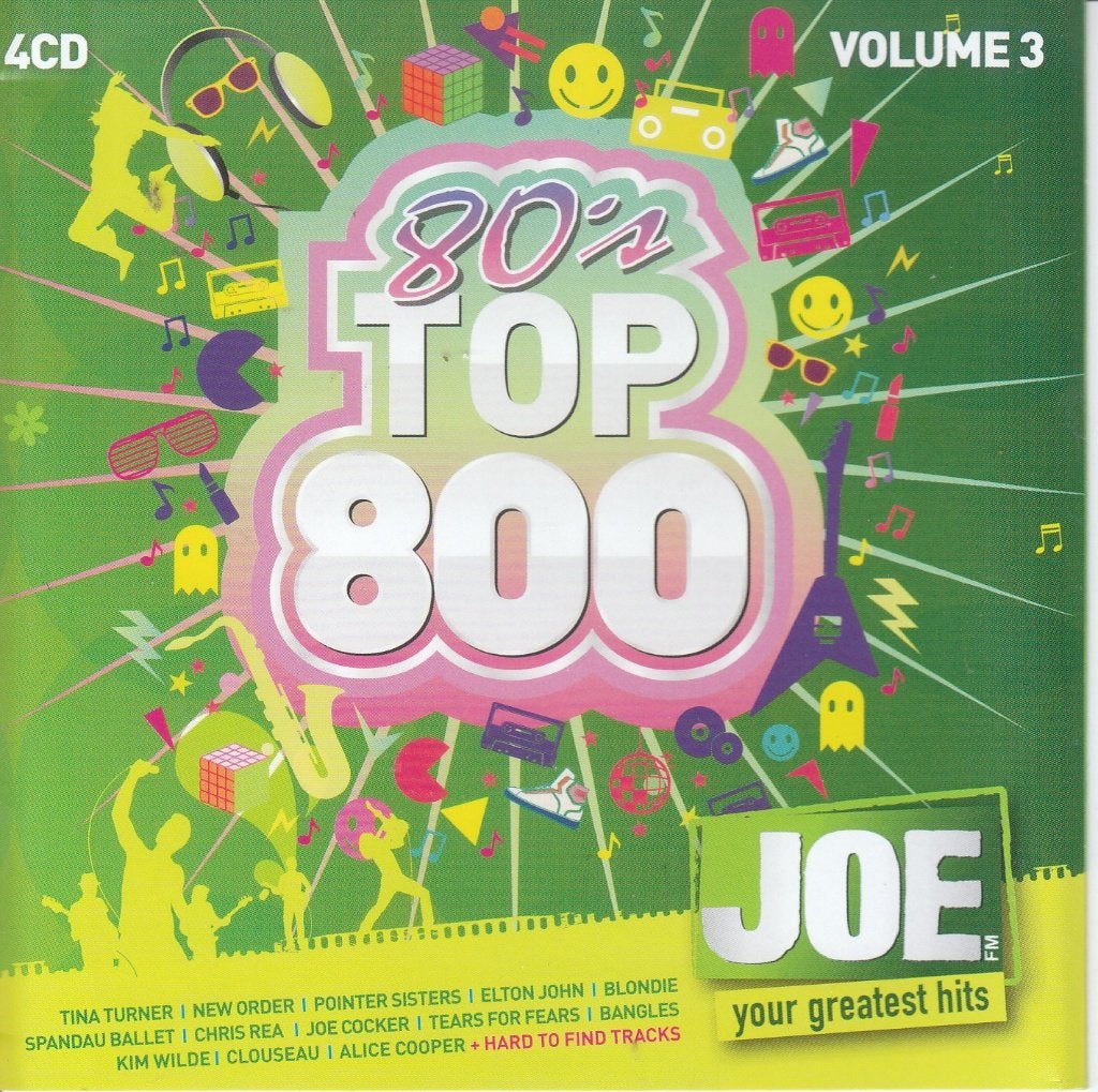 De top 800 van de jaren 80 van Joe, vol. 3 of 4, Boxset, Verzenden, Zo goed als nieuw, Pop