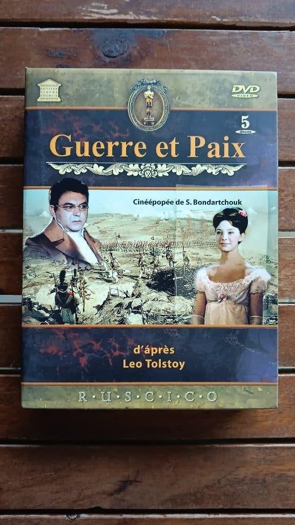 )))  Guerre et Paix  //  Serguëi Bondartchouk  (((, Enlèvement ou Envoi, Tous les âges, Digipak, Comme neuf