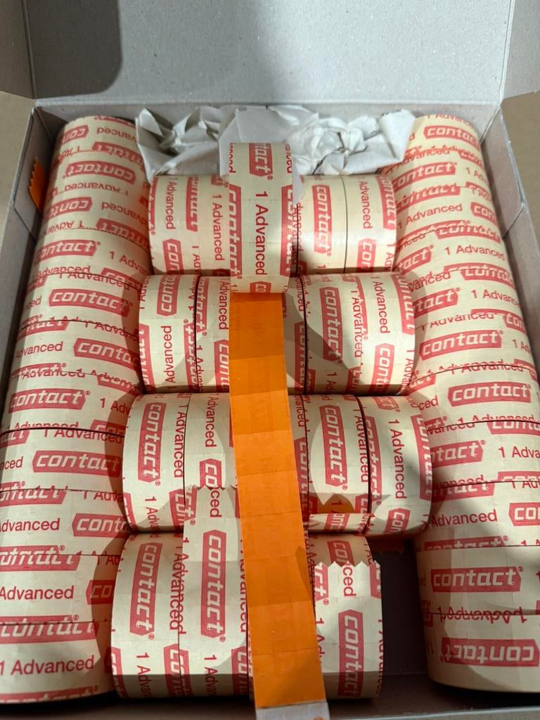 500 dozen contact prijsetiketten, Ophalen