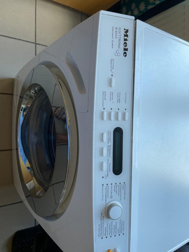 Wasmachine, Elektronische apparatuur, Wasmachines, Ophalen, Gebruikt, 85 tot 90 cm, 1200 tot 1600 toeren