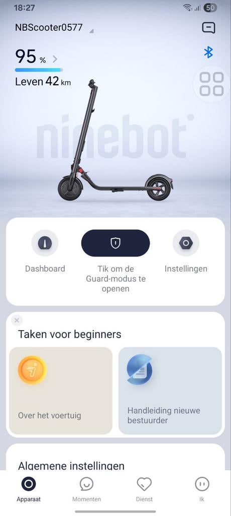 Segway step met extra batterij, Fietsen en Brommers, Ophalen