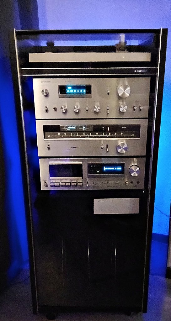 Superbe ensemble complet Pioneer « Blue Line », Comme neuf, Enlèvement, Pioneer, Composants en vrac