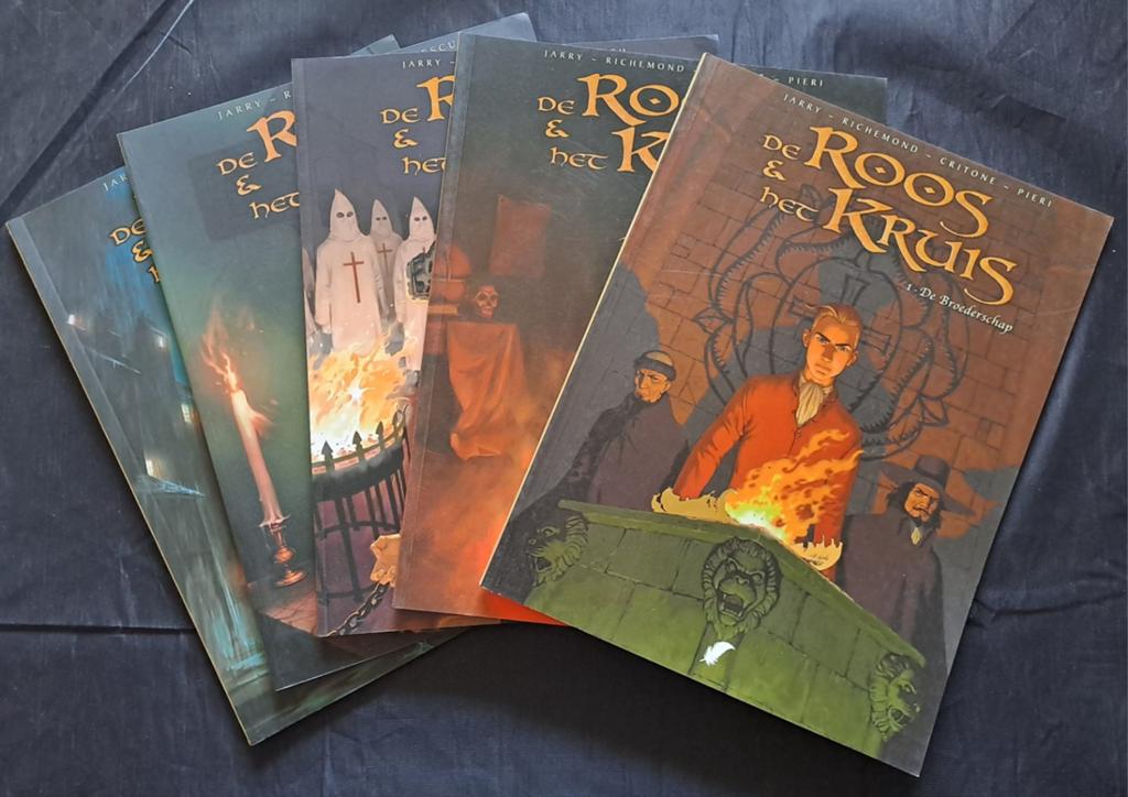 Volledige reeks De Roos en het Kruis, Enlèvement ou Envoi
