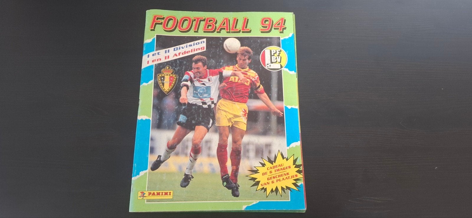 panini football 1993, Enlèvement ou Envoi