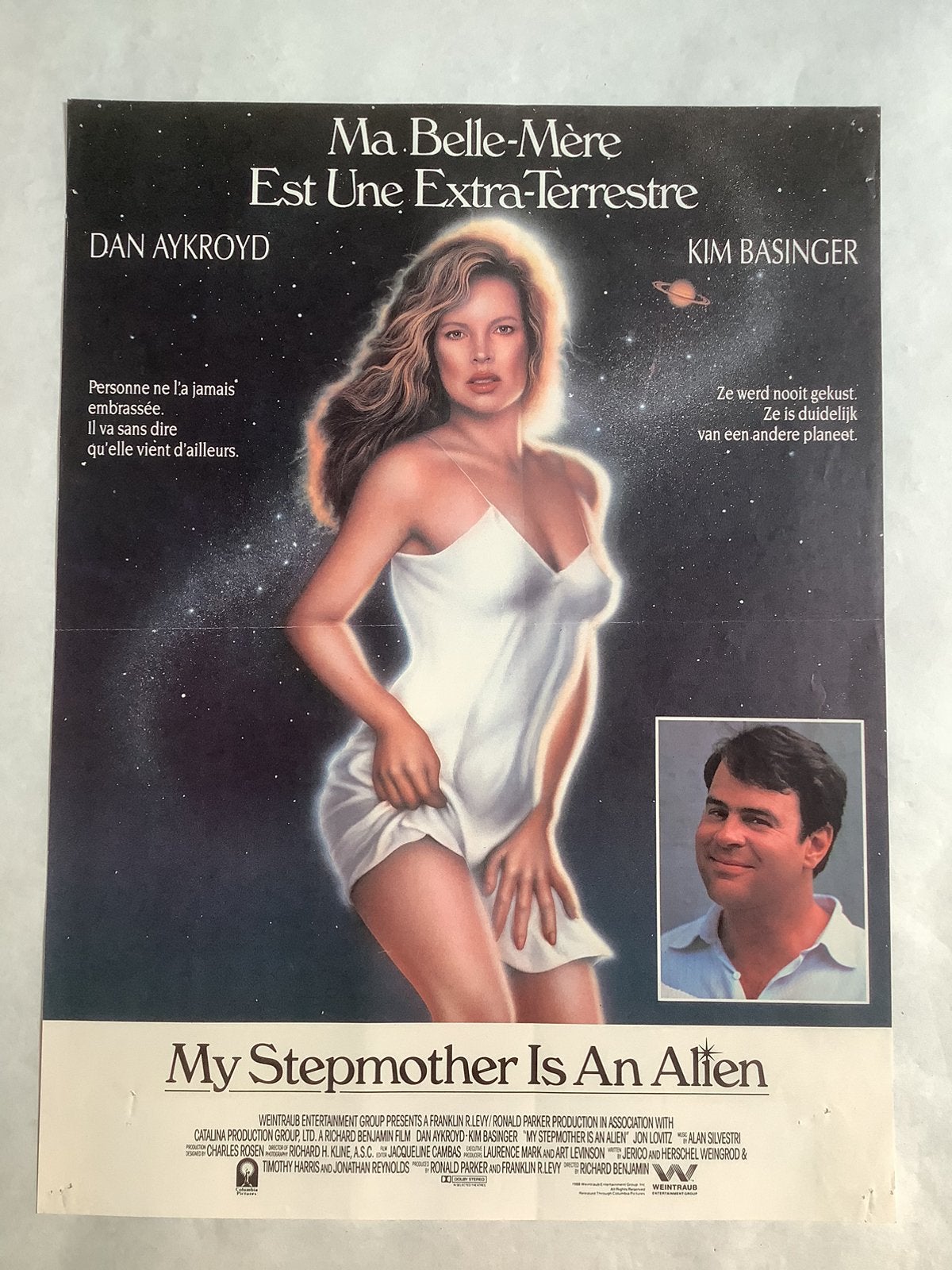 My stepmother is an alien   Filmposter   33-44 cm   Used, Collections, Posters & Affiches, Enlèvement ou Envoi, Comme neuf