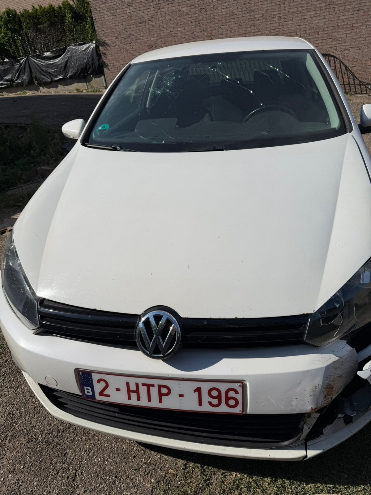 Volkswagen golf 1.4 te koop, Auto's, Zwart, Wit, Handgeschakeld, Airbags
