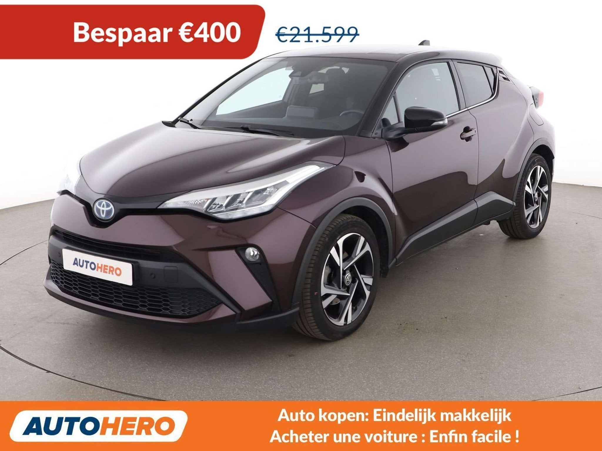Toyota C-HR 1.8 Hybrid LUB (bj 2023, automaat), Auto's, 122 pk, Gebruikt, Overige kleuren, 5 zetels