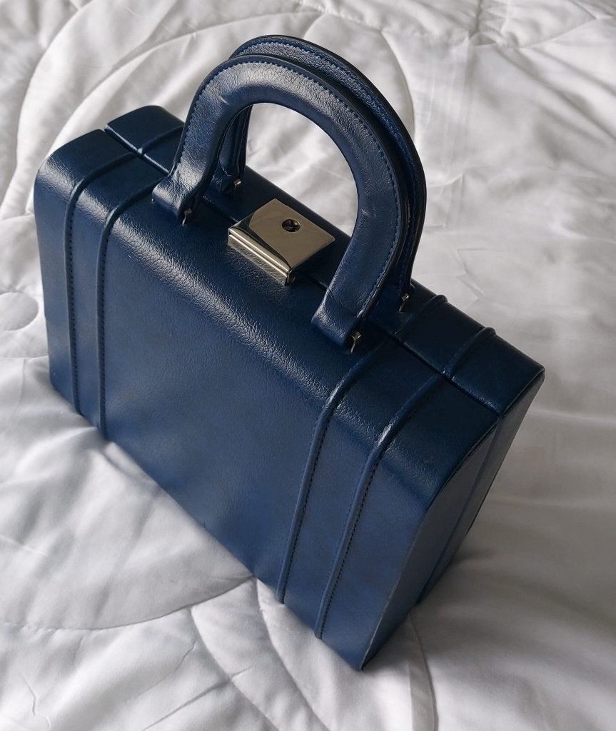 Sac a main vintage, Maison & Meubles, Enlèvement, Comme neuf, Rectangulaire, Vintage