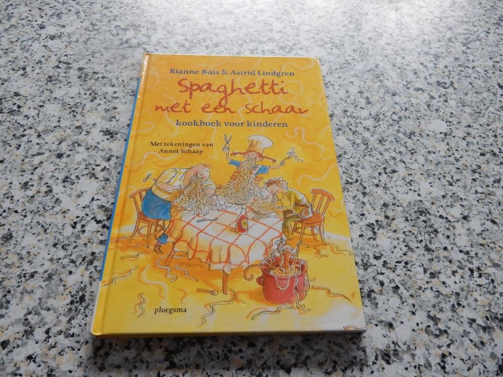 nr.285 - Spaghetti met een schaar - kinderboek, Ophalen of Verzenden
