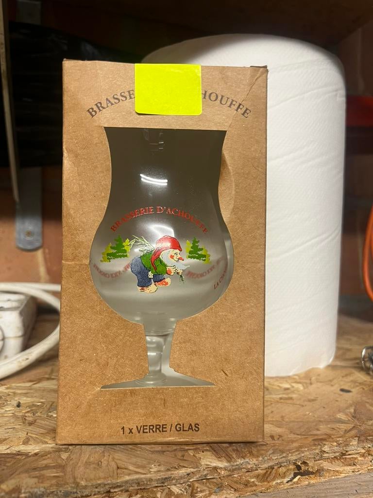 Chouffe glas, Ophalen, Zo goed als nieuw