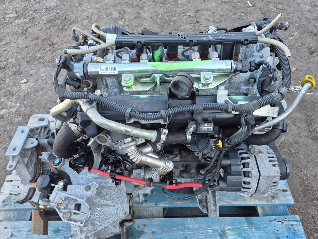 Moteur 199A2000 Complet FIORINO PUNTO QUBO DOBLO FIAT, Envoi, Utilisé, Skoda