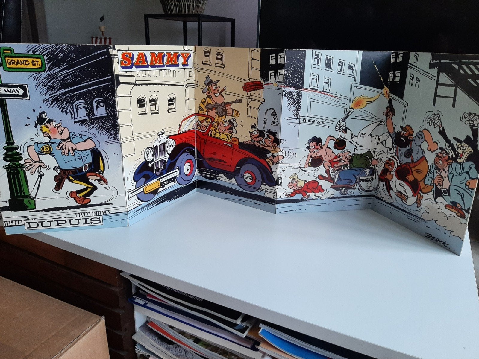 Pancarte Sammy, Enlèvement ou Envoi