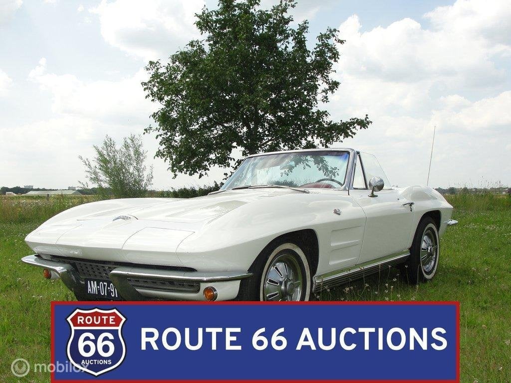 Chevrolet Corvette Sting Ray | 1964 | Route 66 Auctions, Autos, Achat, Entreprise, Chevrolet, Boîte manuelle
