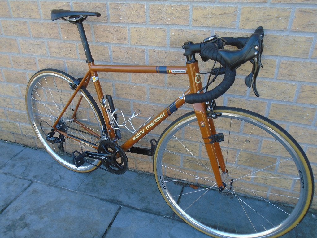 Eddy Merckx retro 'Molteni', steel! 1750€, Fietsen en Brommers, Ophalen, 28 inch, Staal, 49 tot 53 cm