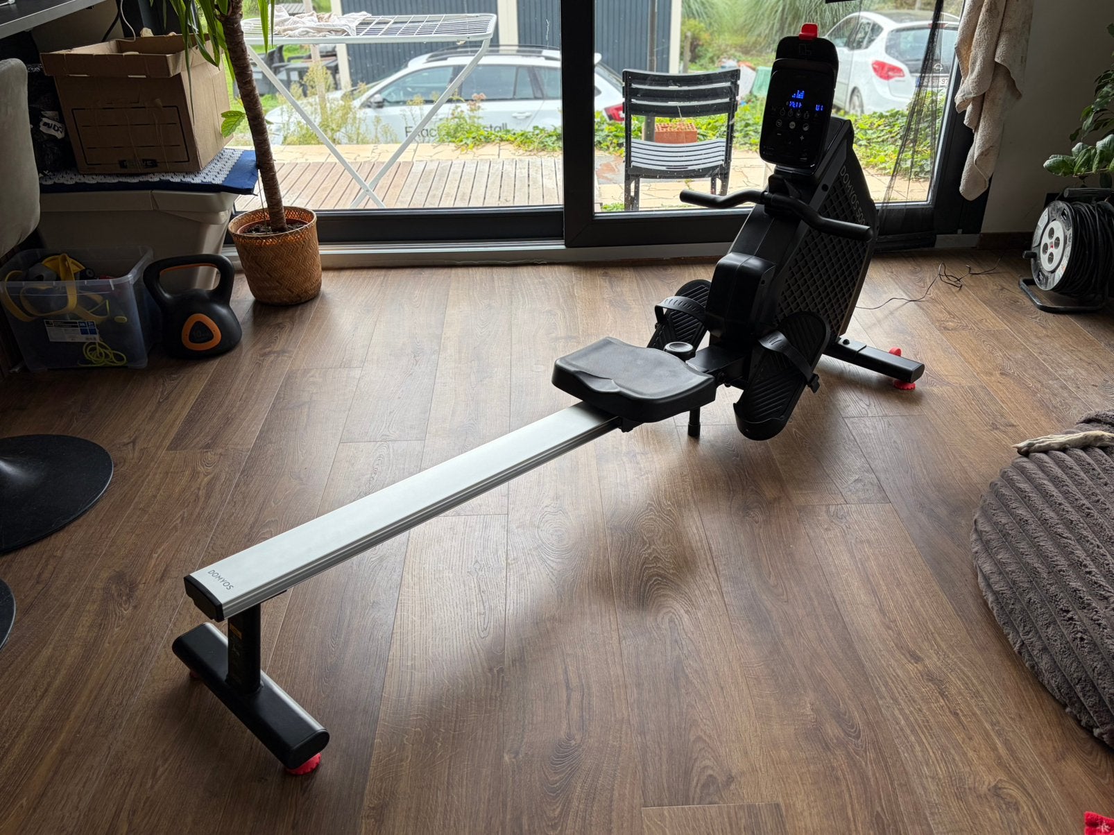 Roeitrainer Domyos 500, Sport en Fitness, Ophalen, Zo goed als nieuw, Roeitrainer
