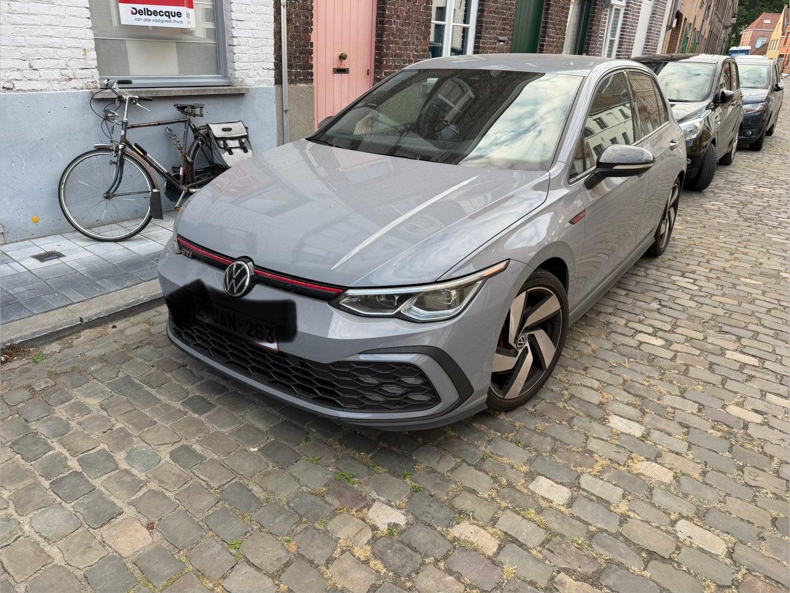 Volkswagen Golf  VIII GTI, Auto's, Volkswagen, Stof, Parkeerassistent, 5 zetels, 5 deurs