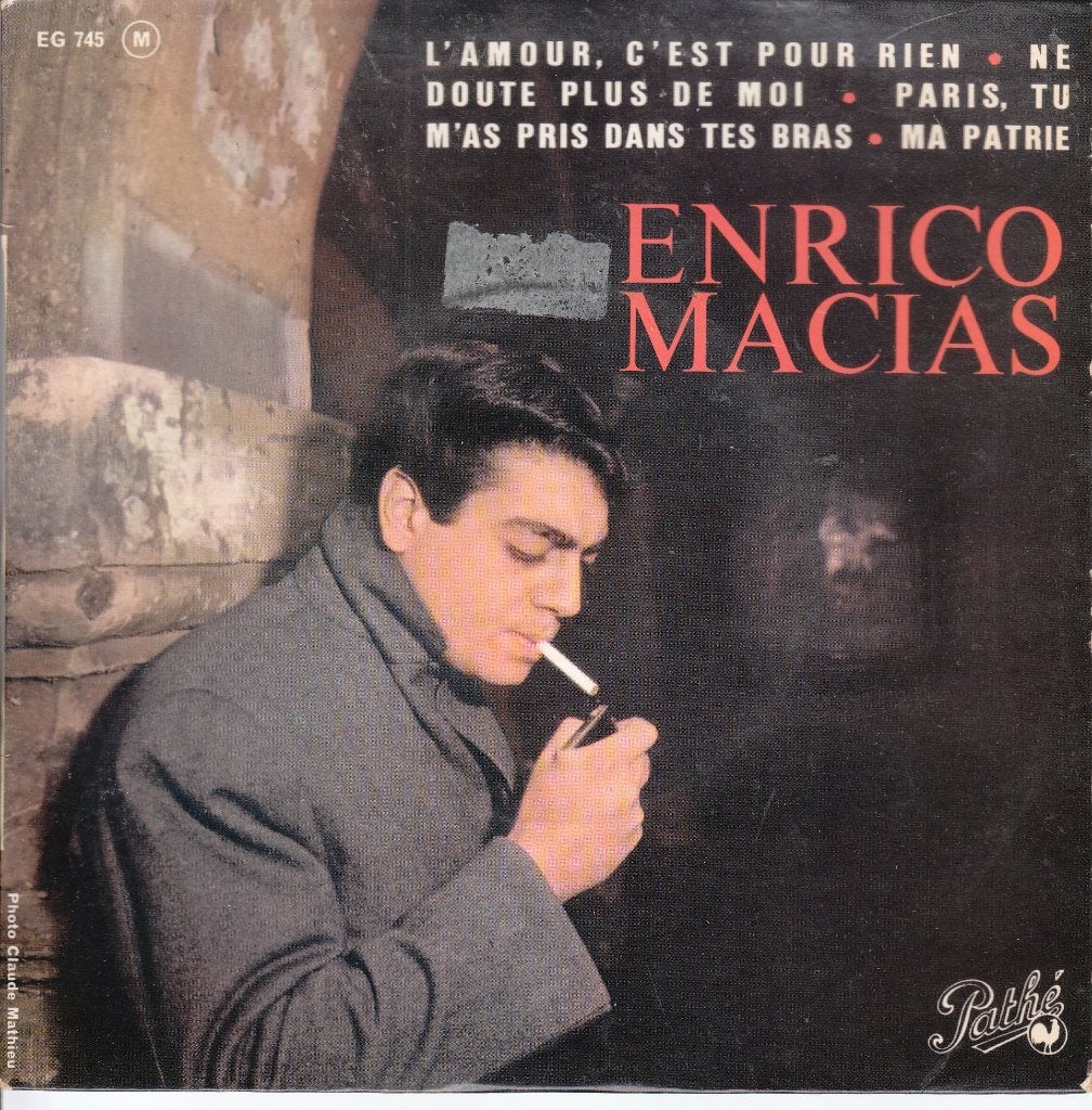 Diverse EP's van Enrico Macias, EP, Envoi, Pop