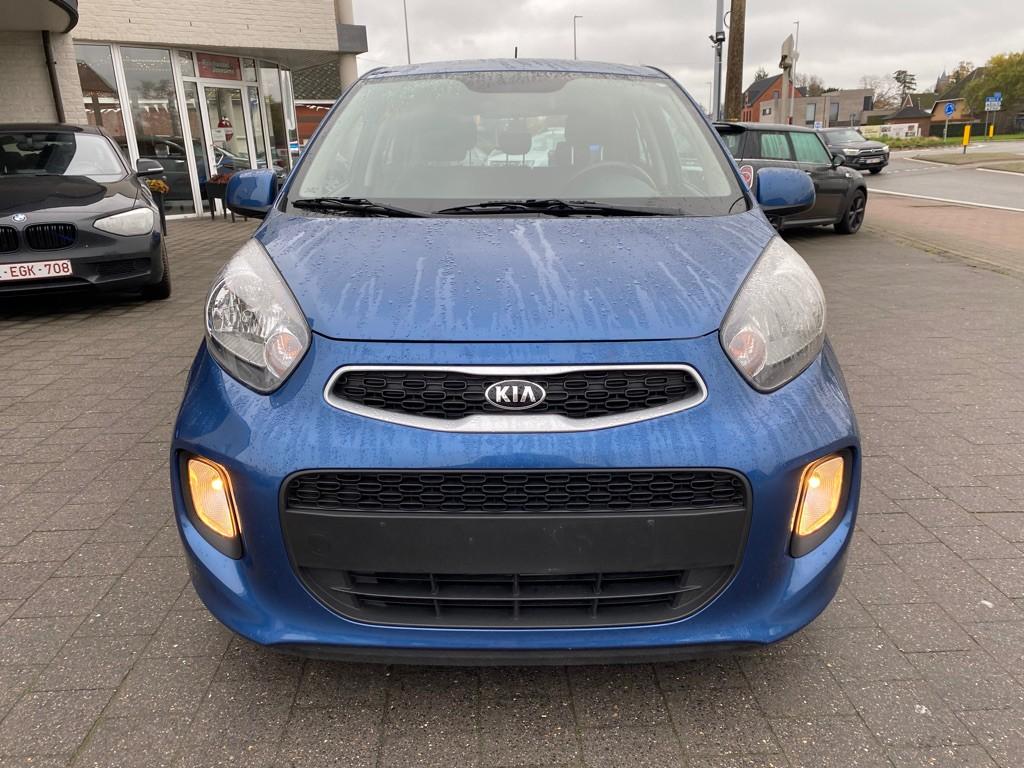 Kia Picanto 1,0 benzine, Auto's, Kia, Euro 6, Blauw, Handgeschakeld, 5 deurs