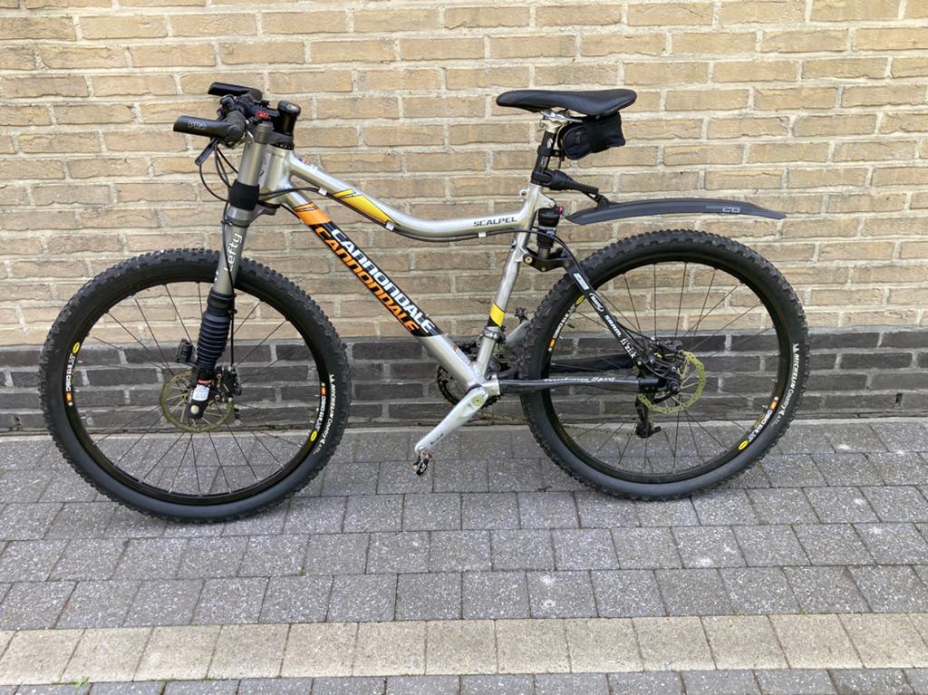 MTB Cannondale, Fietsen en Brommers, Fietsen | Mountainbikes en ATB, Gebruikt, Heren, Schijfrem, Ophalen