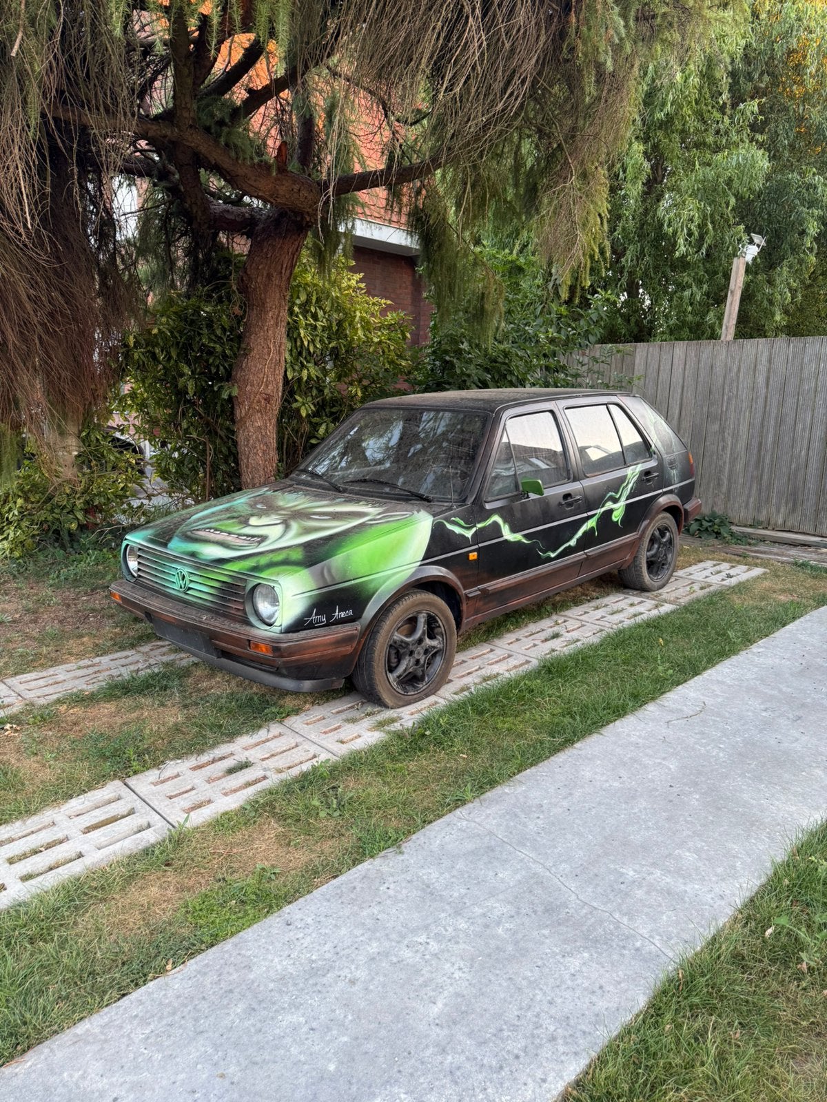 Golf mk2, Ophalen