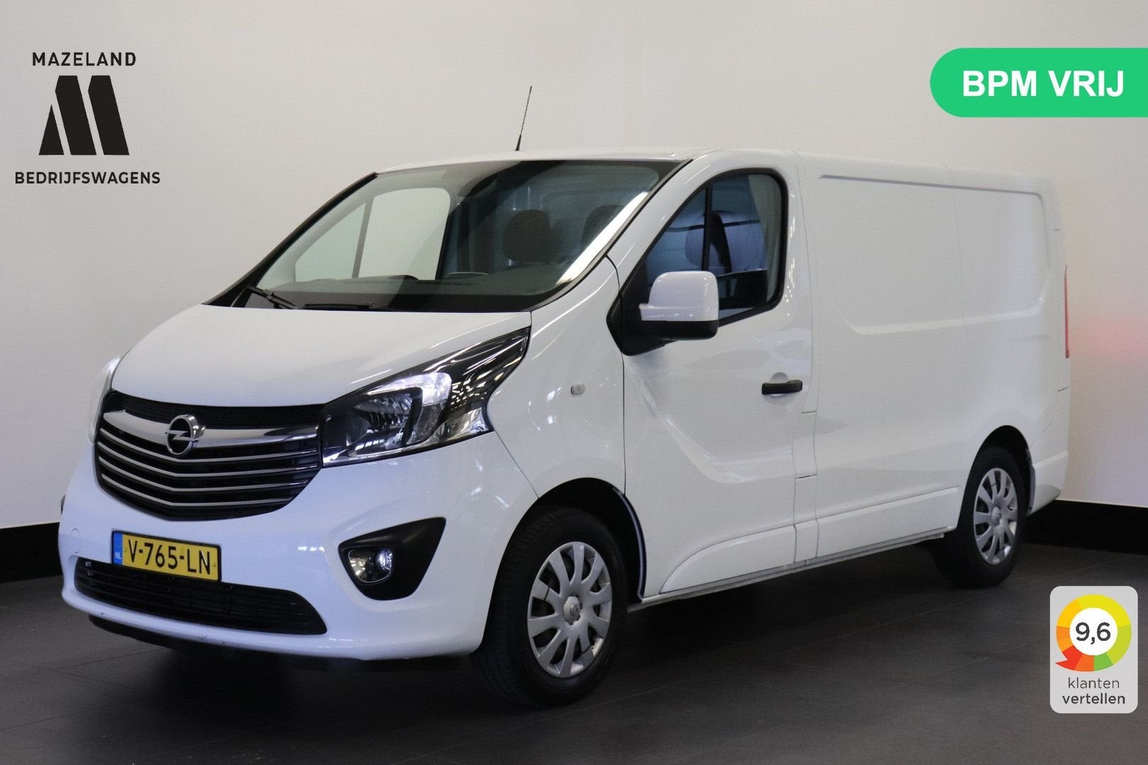 Opel Vivaro 1.6 CDTI 125PK EURO 6 - Airco - Navi - Cruise -, Parkeersensor, Wit, Bedrijf, Onderhoudsboekje