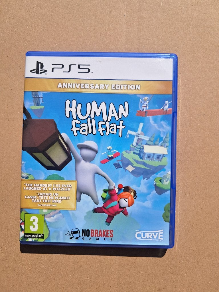 HUMAN FALL FLAT PS5, Enlèvement, Comme neuf, Puzzle et Éducatif
