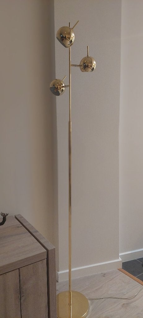 Design staanlamp, Huis en Inrichting, Lampen | Vloerlampen, Ophalen, Overige materialen, Gebruikt, 150 tot 200 cm