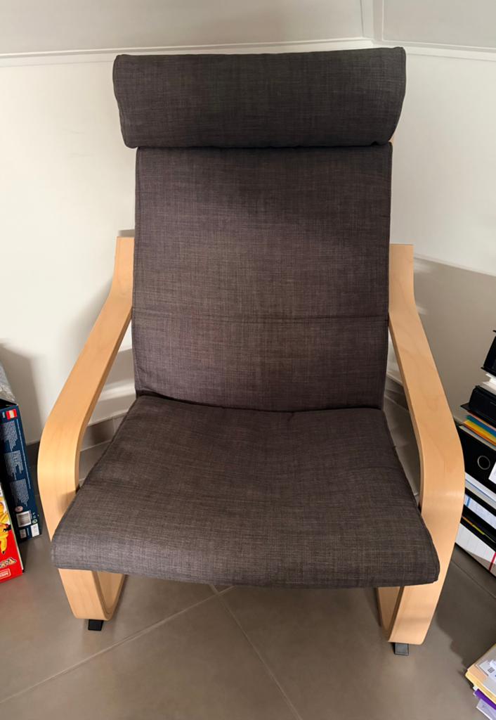 Schommelstoel / relaxstoel – comfortabel & tijdloos, Huis en Inrichting, Ophalen, Overige kleuren, Zo goed als nieuw, Stof