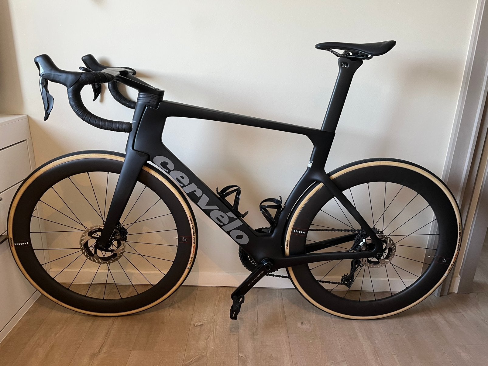 Cervelo S5 Di2 Dura-Ace, Autres marques, 57 à 61 cm, Comme neuf, Enlèvement