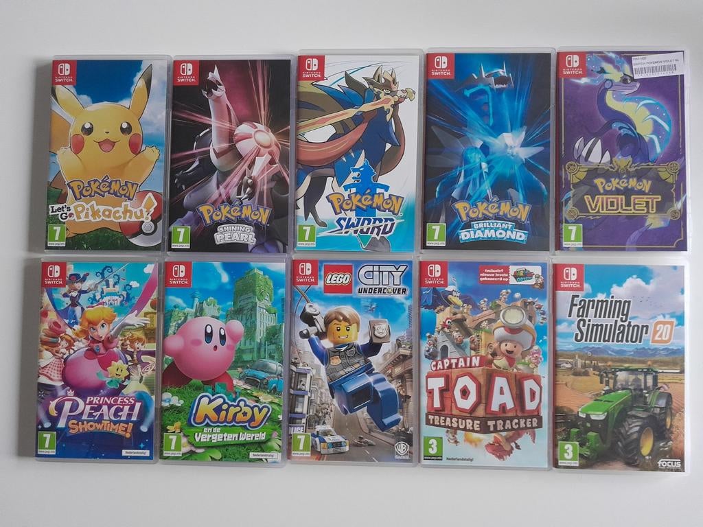 Switch games, Ophalen of Verzenden