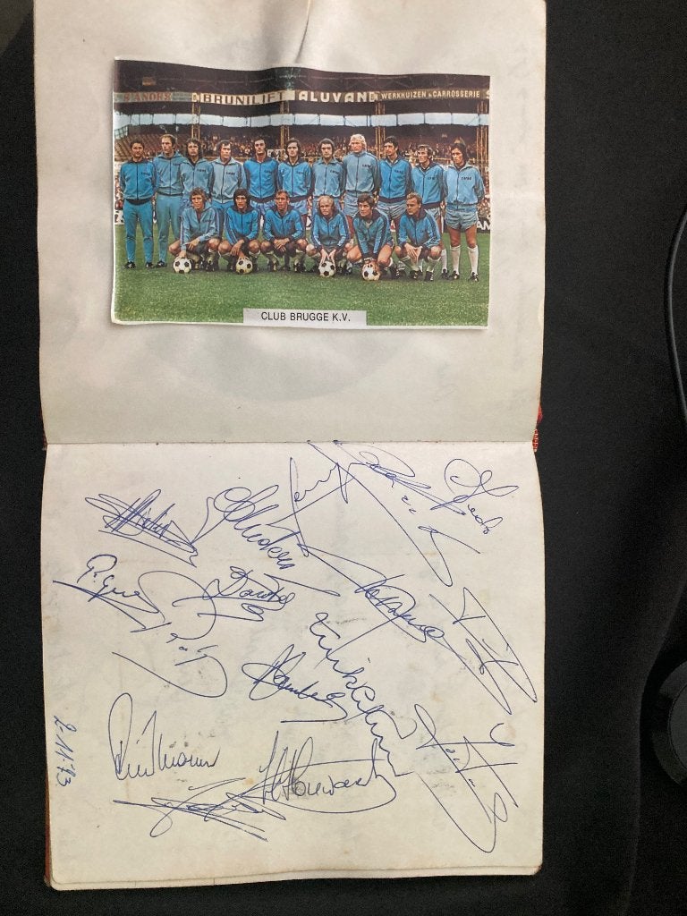 Club Brugge handtekeningen 1973, Enlèvement