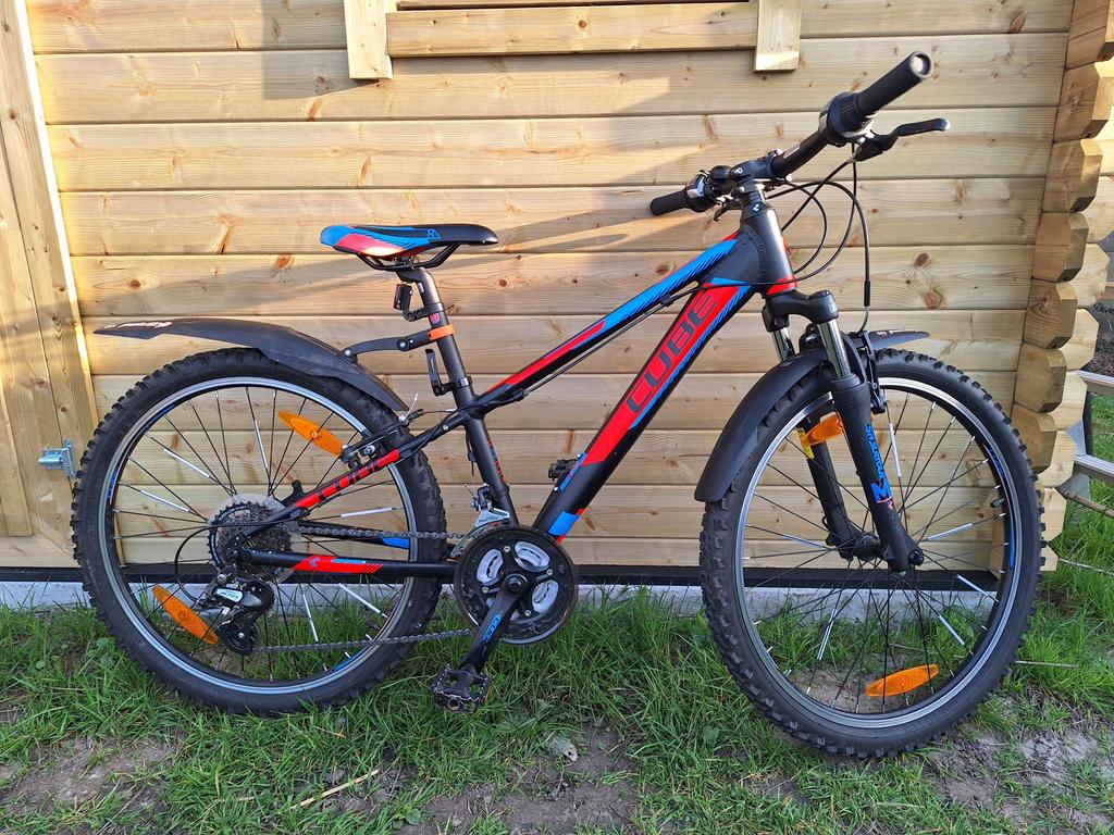 Cube mountainbike 24 inch voor leeftijd 8 tot 12 jaar, Ophalen, Gebruikt
