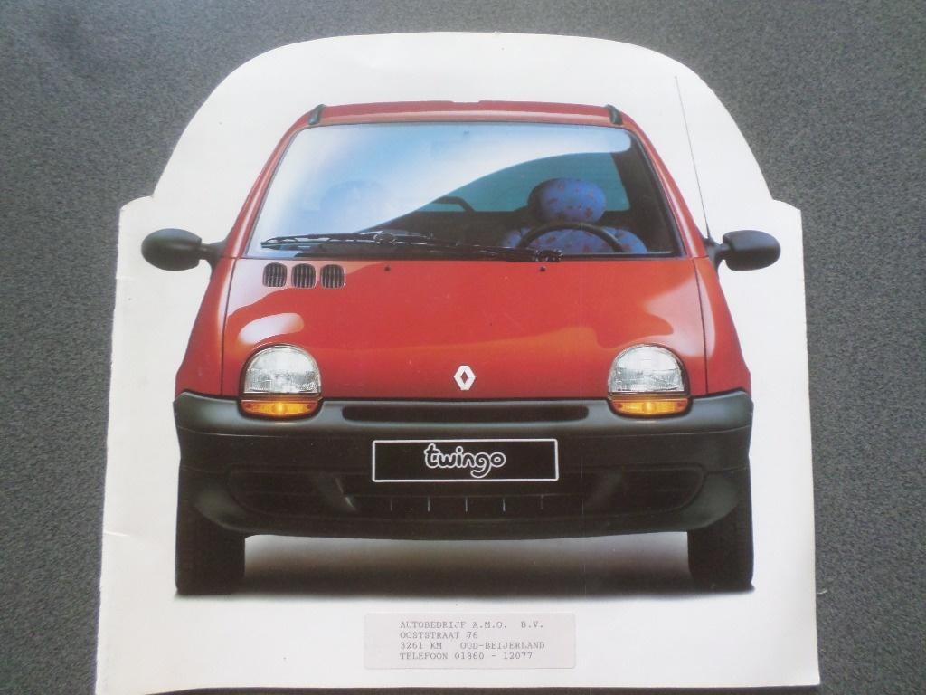 Renault Twingo 05-1993 brochure, Boeken, Auto's | Folders en Tijdschriften, Ophalen of Verzenden, Renault