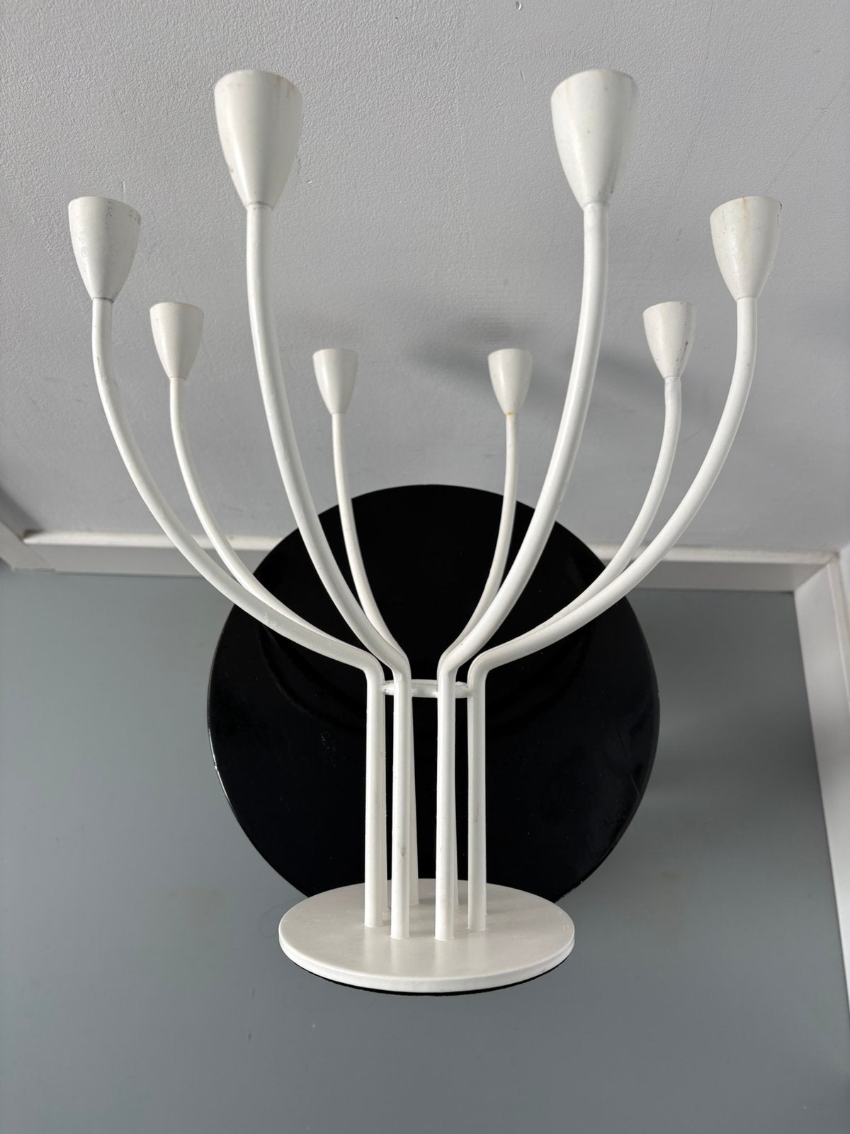 Chandelier vintage IKEA Stockholm, Utilisé, Métal, Blanc, Chandelier