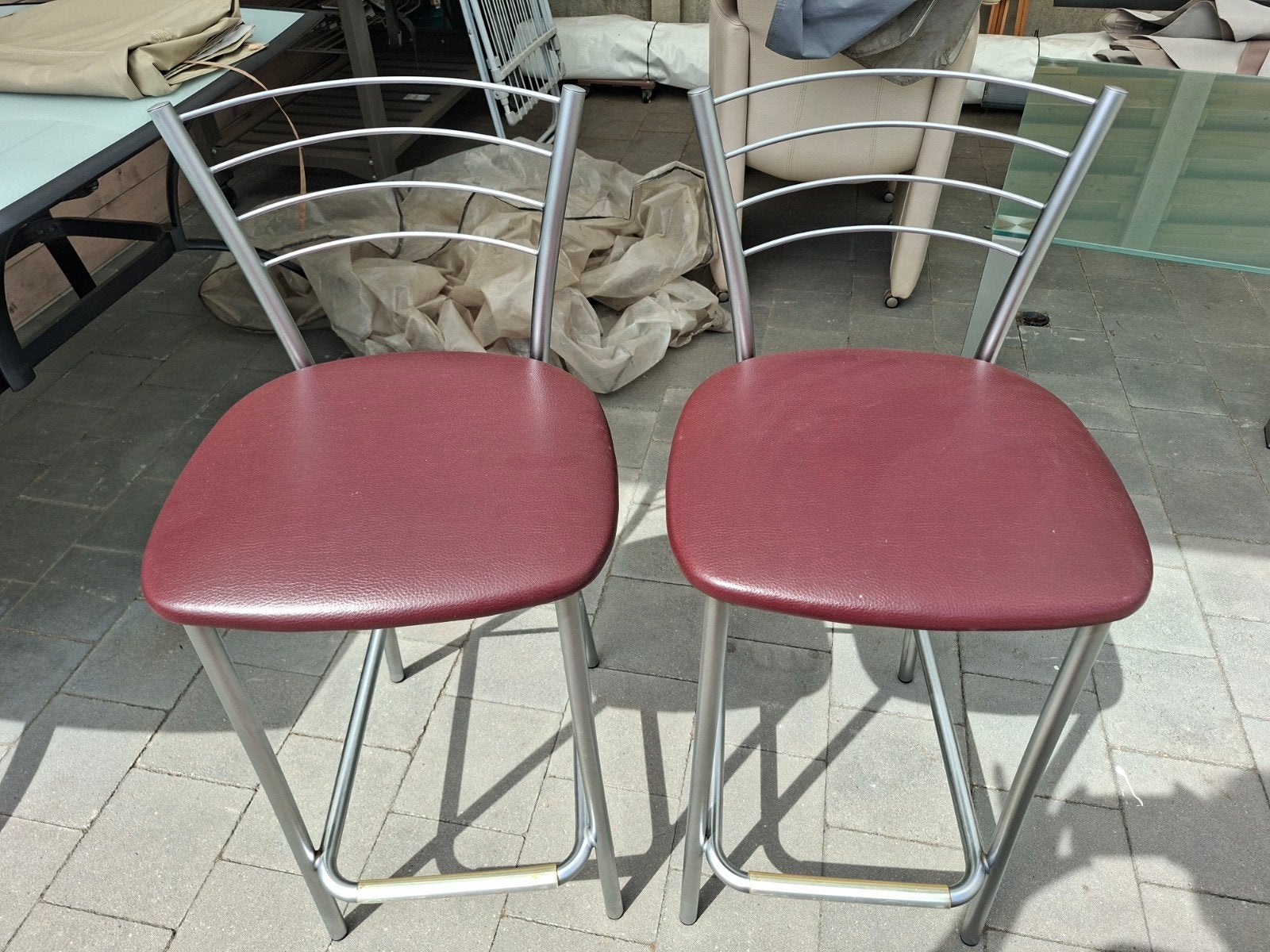 Deux tabourets de bar, Maison & Meubles, Tabourets de bar, Enlèvement
