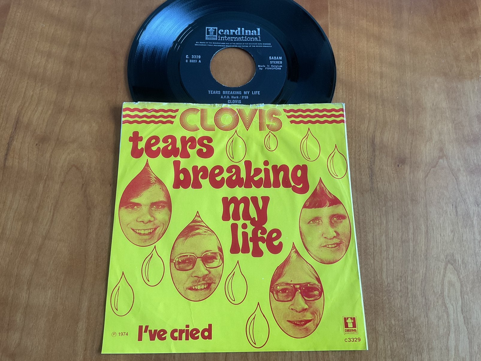 Clovis - tears breaking my Life., Enlèvement ou Envoi, Utilisé