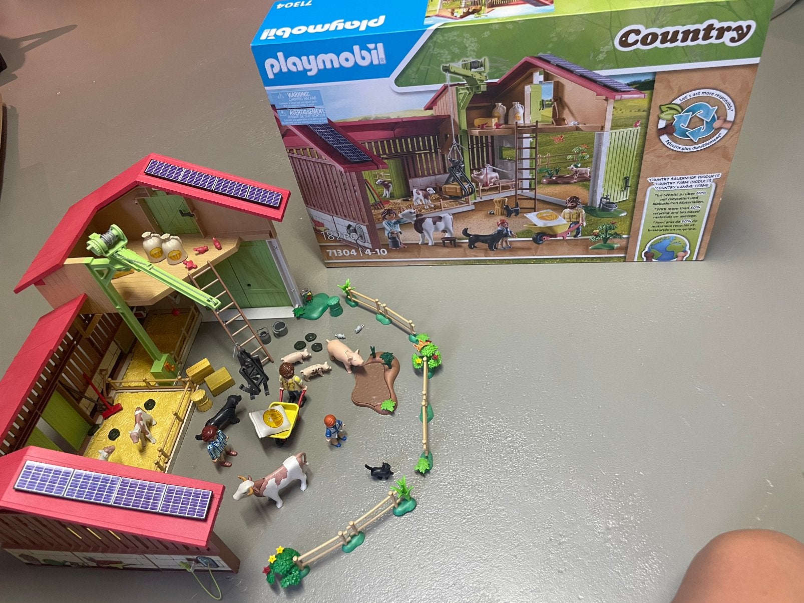 Playmobil country grote boerderij, Kinderen en Baby's, Speelgoed | Playmobil, Ophalen, Zo goed als nieuw, Country
