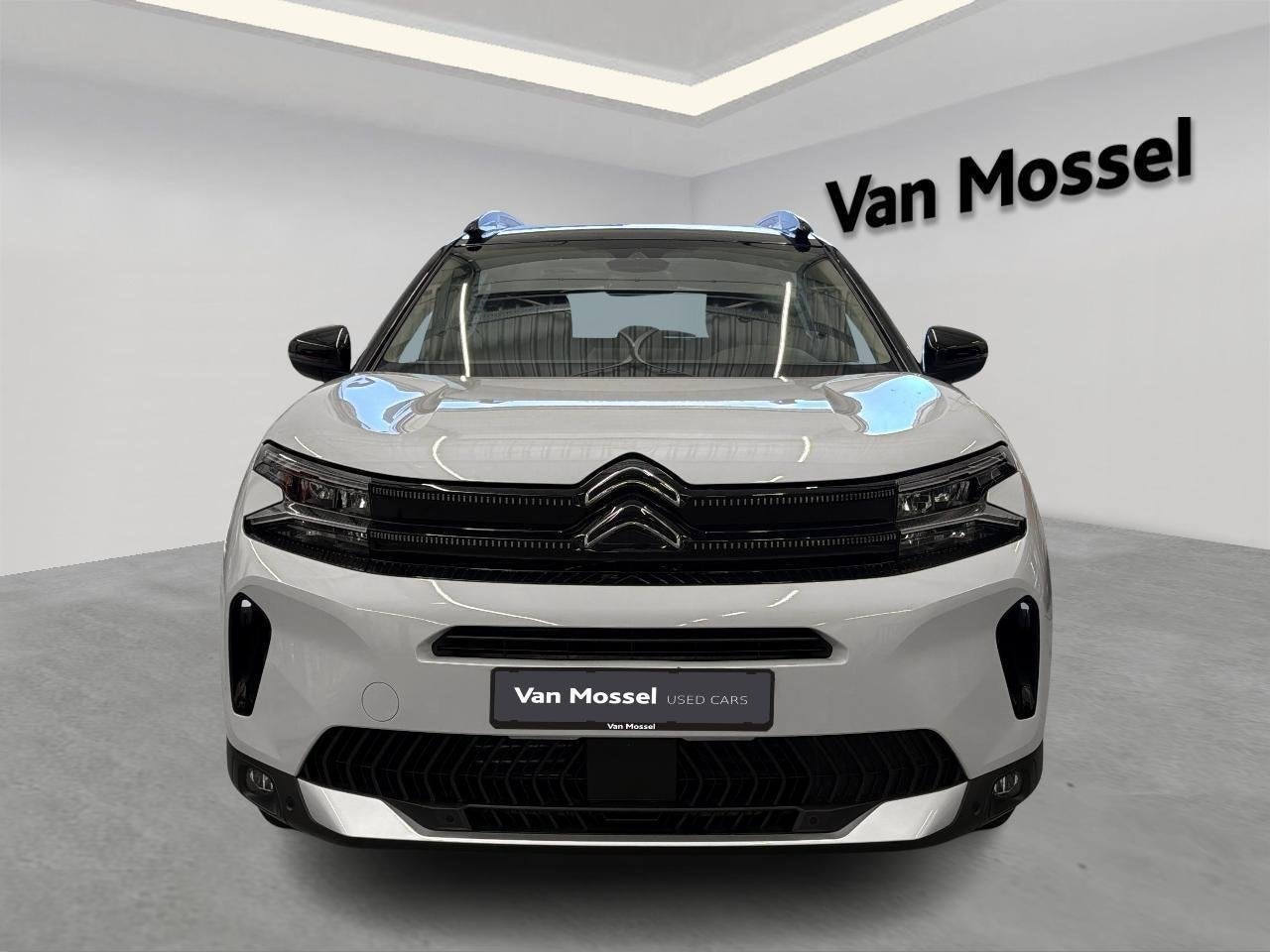 Citroën C5 Aircross Hybrid 145 ch/pk Automatic MAX, Auto's, Stof, 129 g/km, Wit, Bedrijf