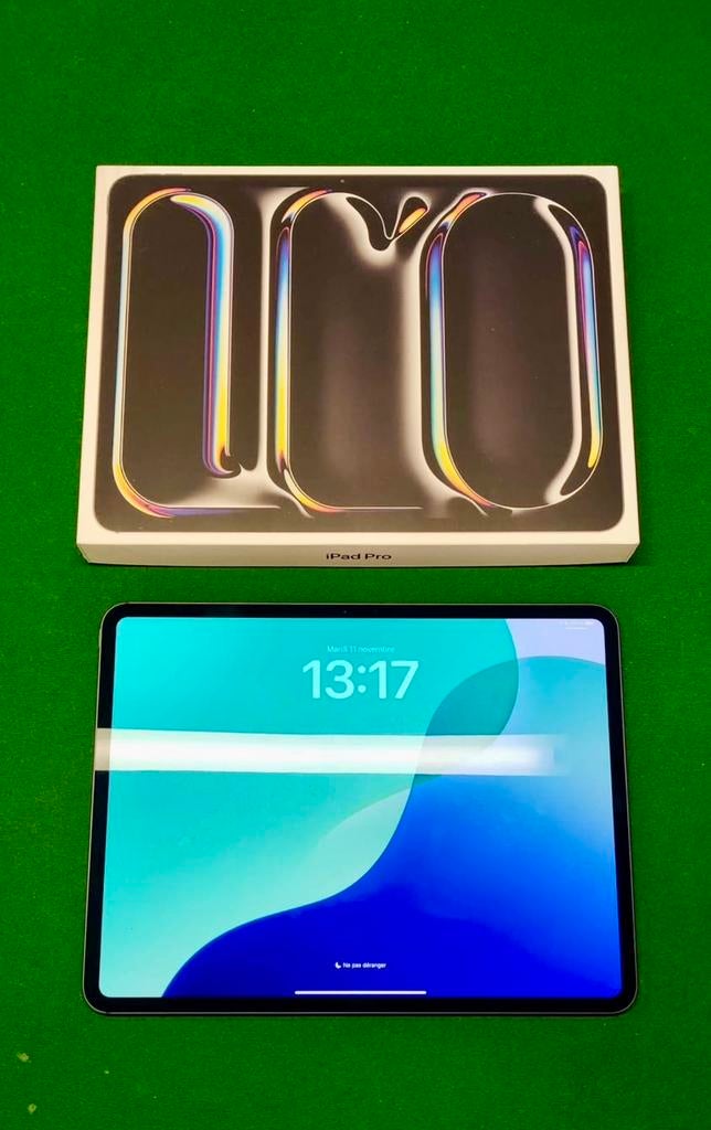 Apple iPad Pro 13 m4 (fin 2025: 1500€), 13 pouces ou plus, Enlèvement, Apple iPad Pro, Noir
