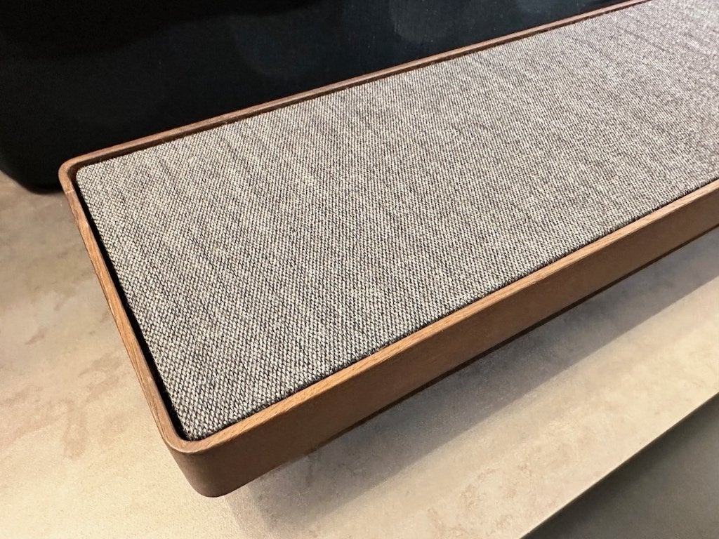 Bang & Olufsen Beosound Stage Smoked Oak soundbar B&O, Ophalen, Info@bang-olufsen.dk, Zo goed als nieuw, Bluetooth