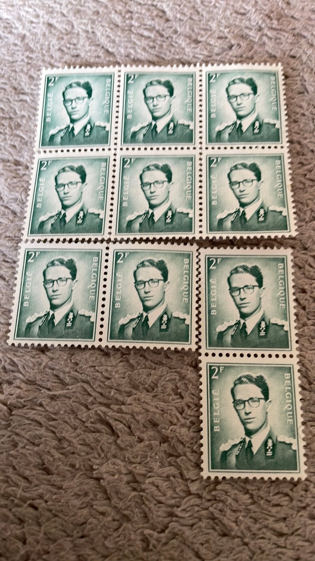 Postfris voor de verzameling 10 stuks, Enlèvement