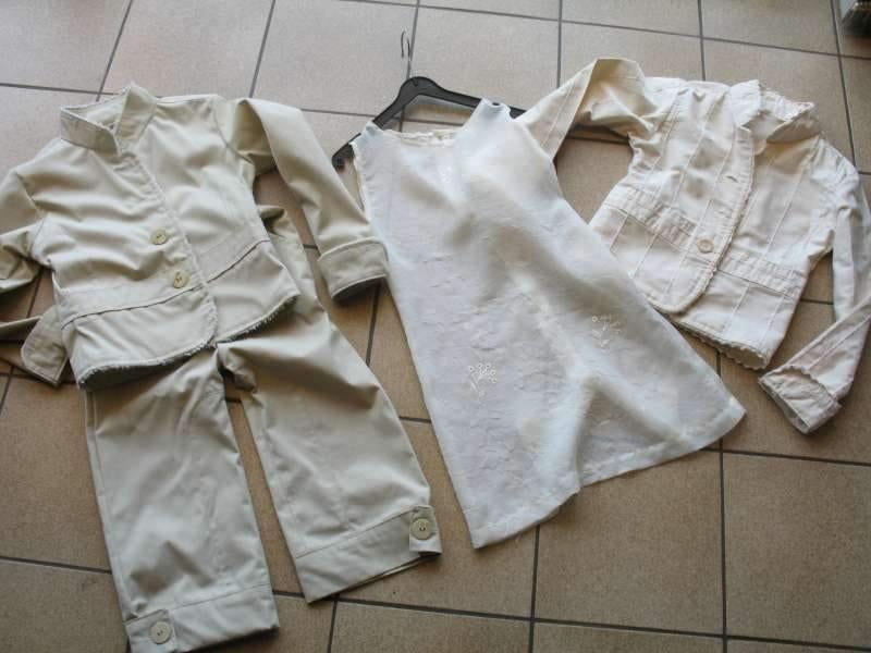 2 jasjes, kleedje en broek, Ophalen of Verzenden, Zo goed als nieuw, Meisje, Setje