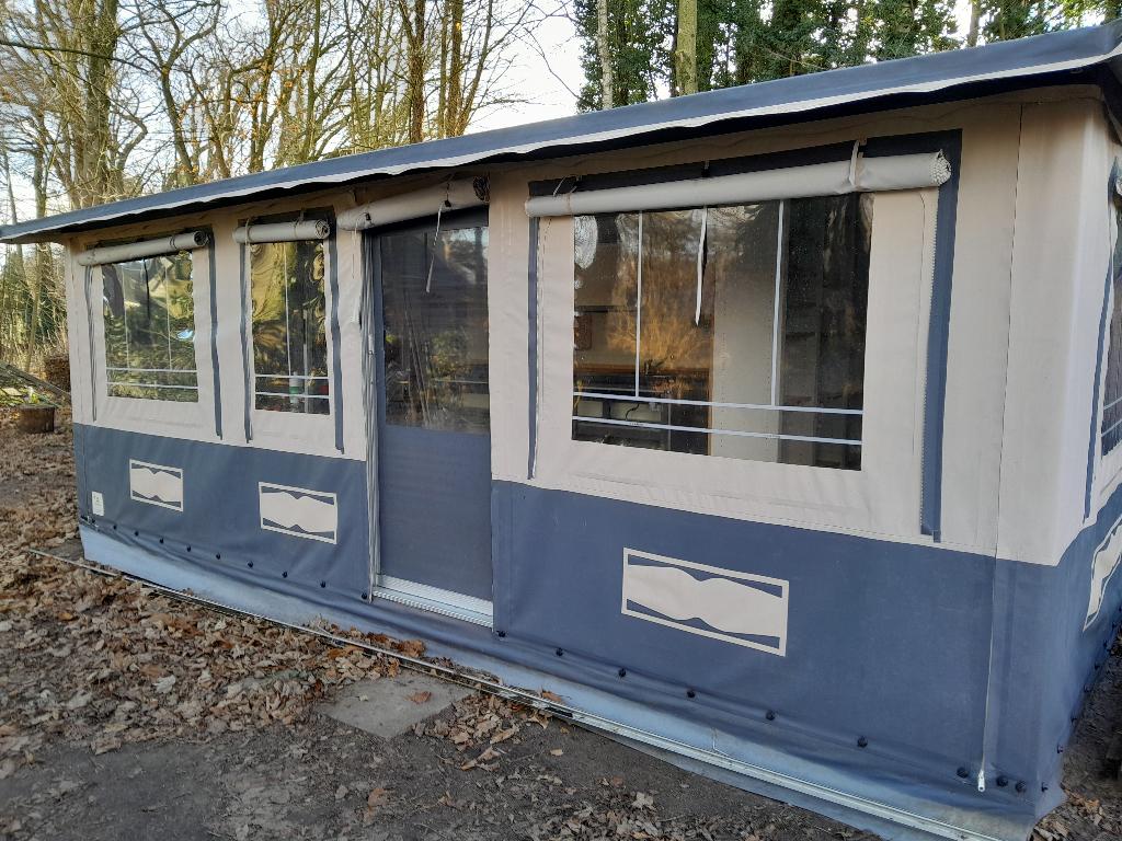 Stacaravan Atlas met voortent ADM Baches, Caravanes & Camping, Jusqu'à 2