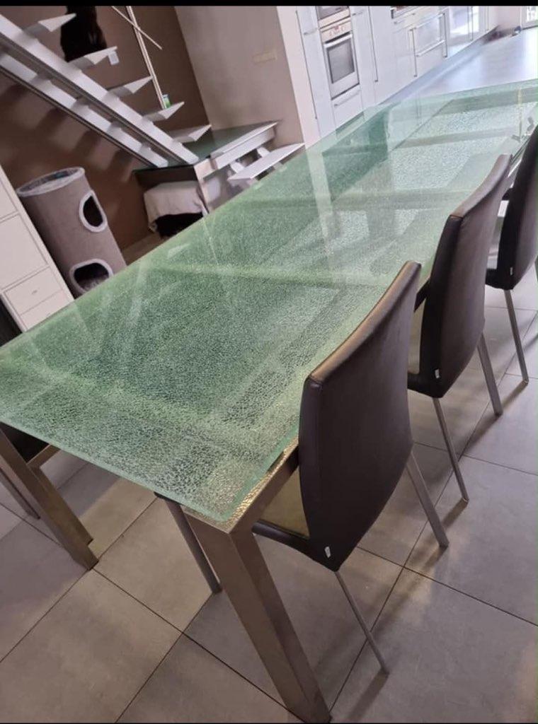 Tafel + bank, Huis en Inrichting, Tafels | Eettafels, Ophalen, Gebruikt, 100 tot 150 cm, 200 cm of meer