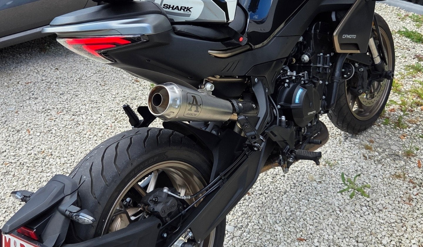 cf moto nk800 Arrow slip on, Ophalen