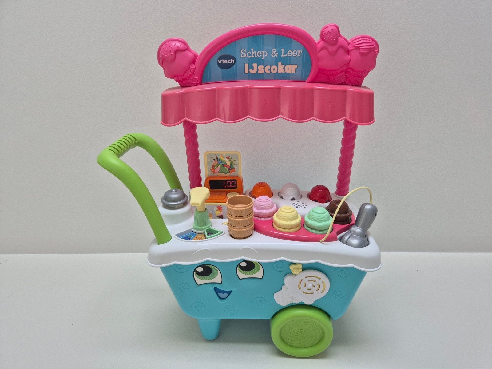 Ijscokar, VTech, Ophalen, Zo goed als nieuw, Kunststof