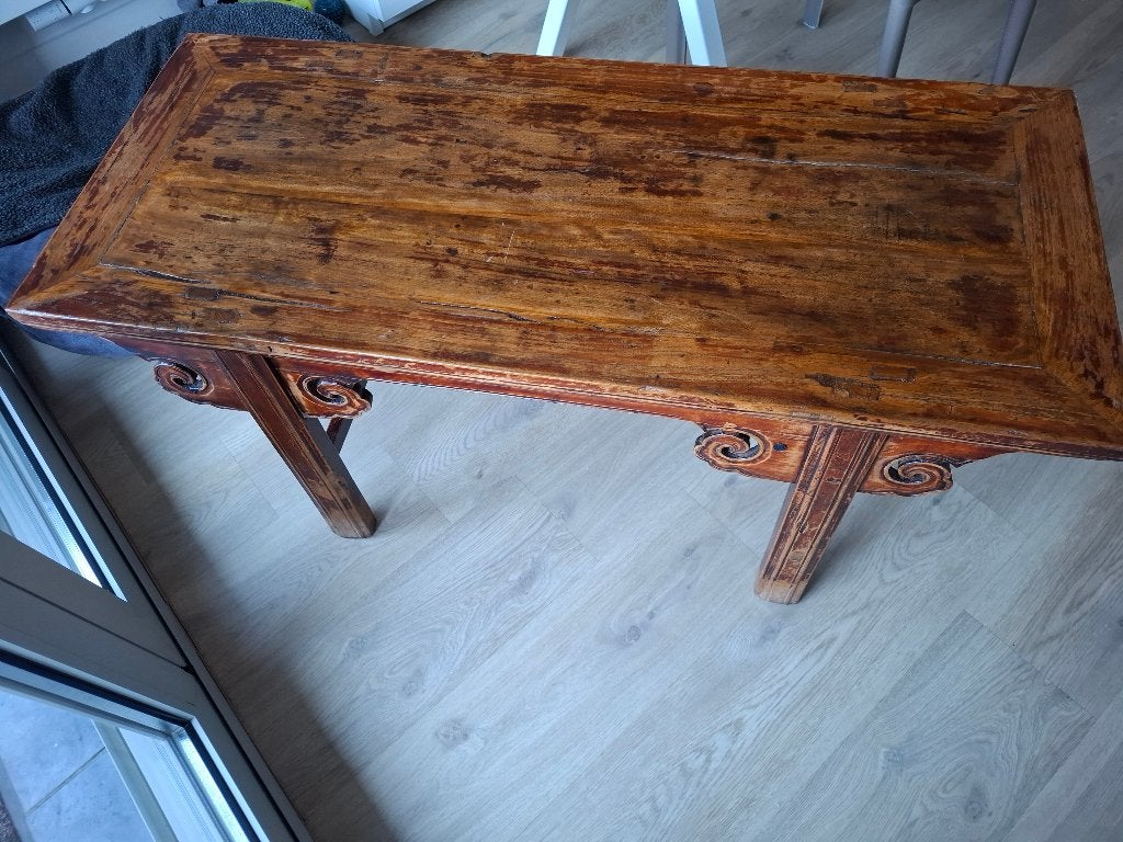 Table basse ancienne chinoise, Antiquités & Art, Enlèvement