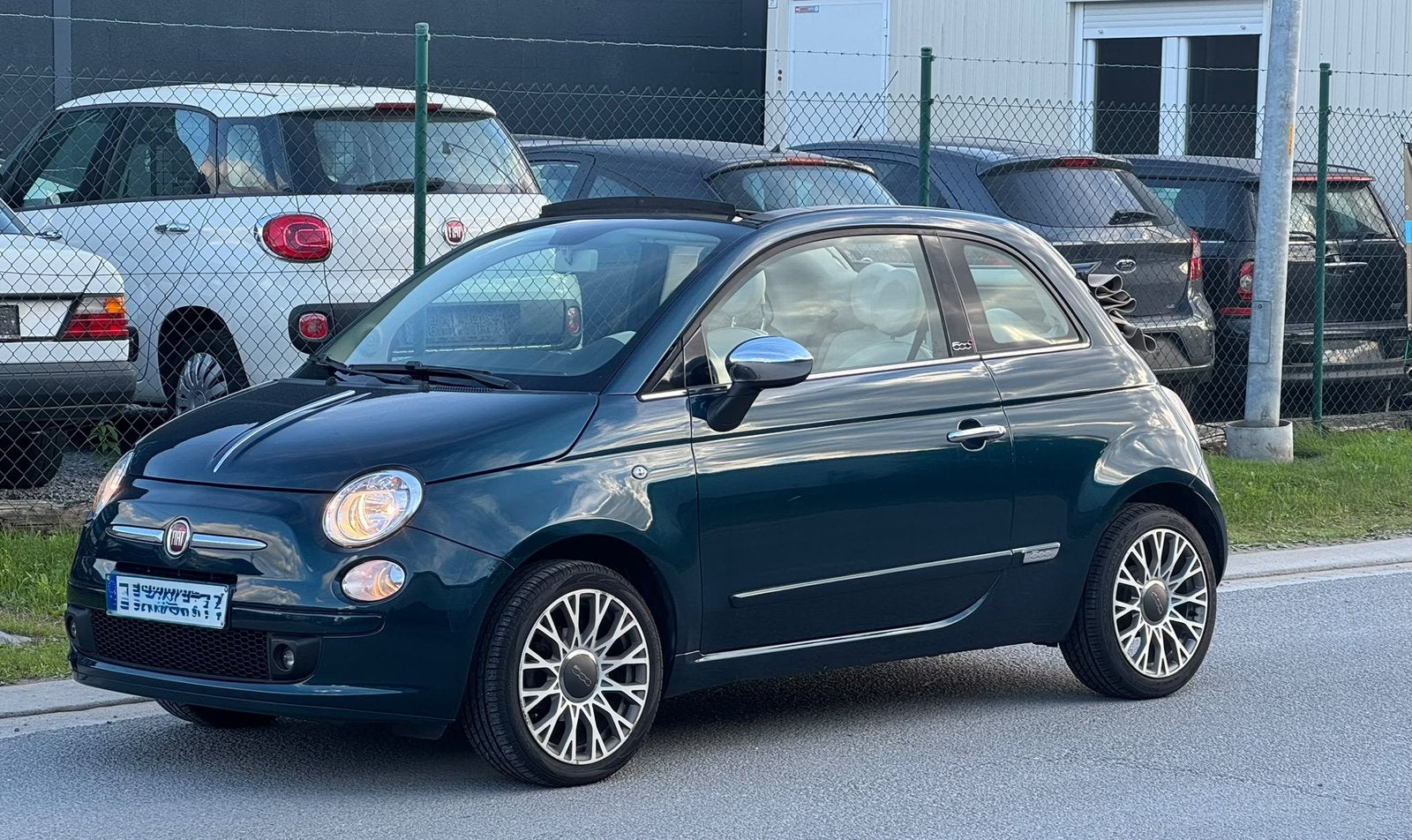 Fiat 500C cabrio met weinig kms in zeer goede staat !, Auto's, Bluetooth, Dealer onderhouden, Euro 6, Cabriolet