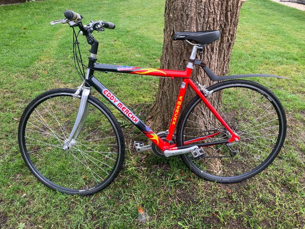 Koersfiets Eddy Merckx, Fietsen en Brommers, Fietsen | Racefietsen, Ophalen, 28 inch, Gebruikt, Aluminium