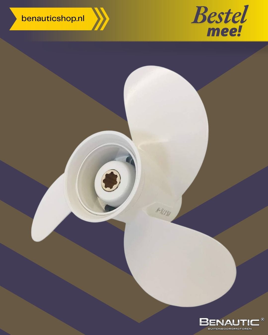 Accessoire Yamaha propeller 6G1-45943-00-EL (F6, F8, F9.9) (, -, -, Nieuw, Ophalen of Verzenden